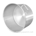 Stainless Steel Pot With Durable Bottom Short Body